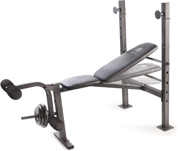 Gold s Gym XR 6.1 Multi Position Weight Bench with Leg Developer