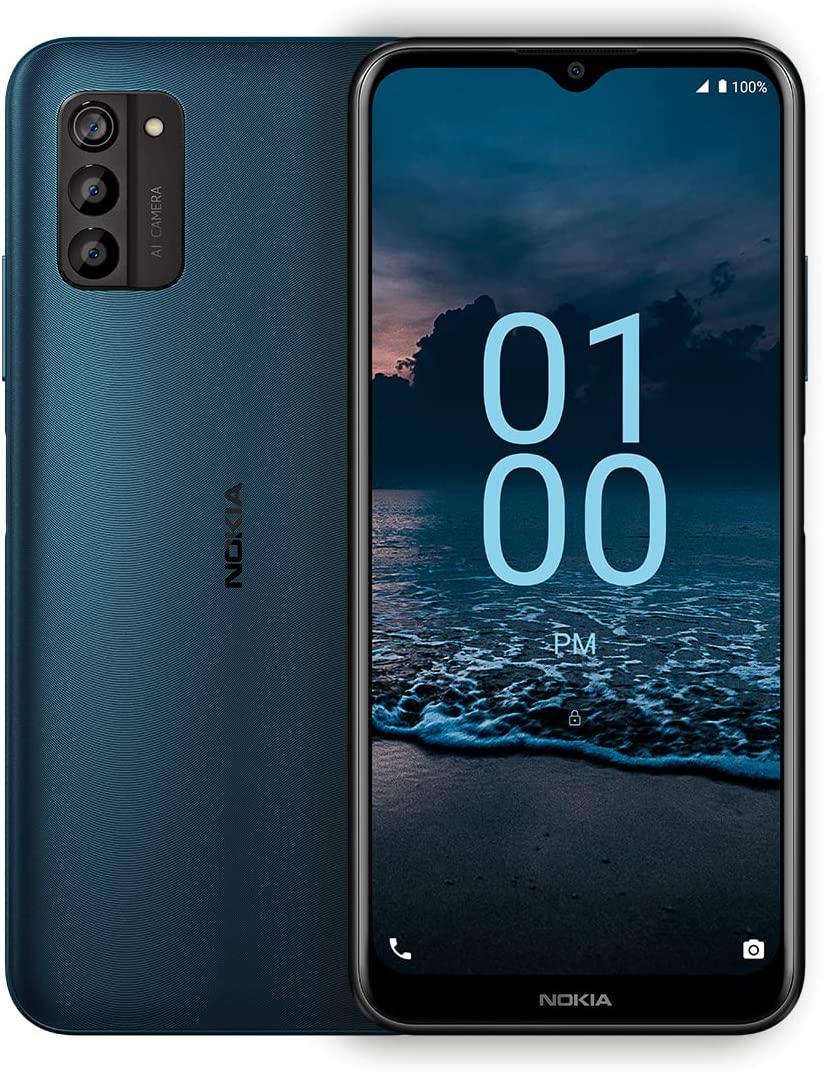  Nokia G10, Android 11, Unlocked Smartphone, 3-Day Battery, Dual SIM, US Version, 3/32GB, 6.52-Inch Screen, 13MP Triple Camera