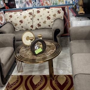 Jade Sofa Set- Light Brown