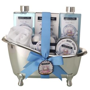 Sweetlove Ocean Breeze Clawfoot Tub Set